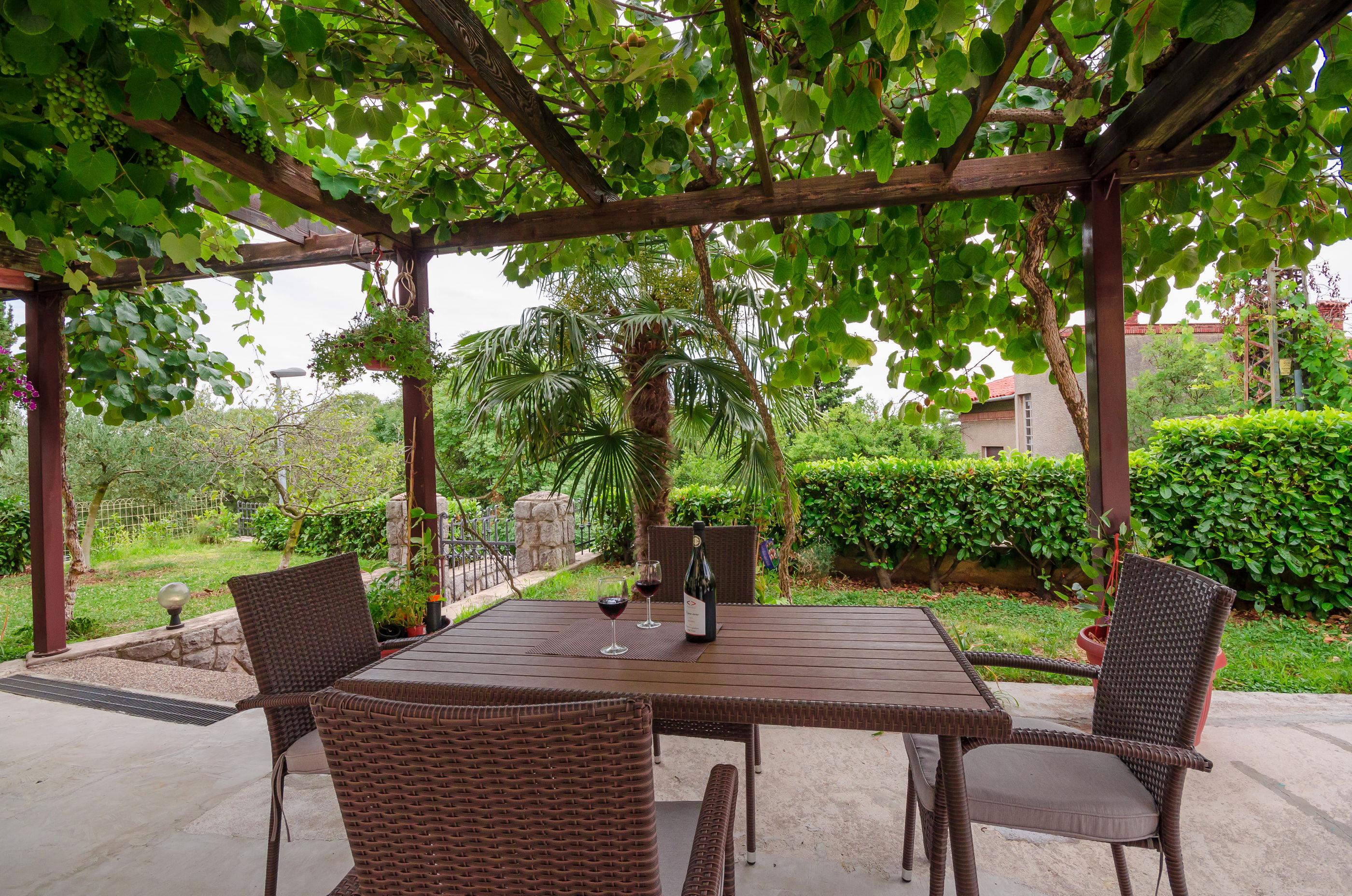 Outside table